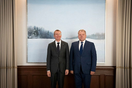 The President of Latvia confirms his readiness to visit every local government in country
