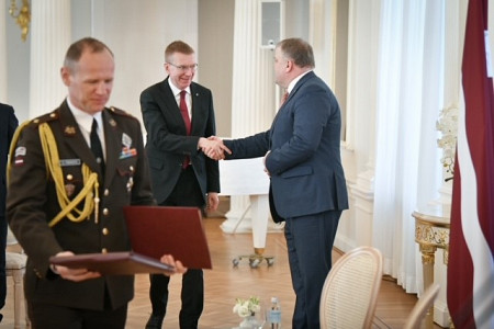 Latvijas Pašvaldību savienība tikās ar Valsts prezidentu Edgaru Rinkēviču