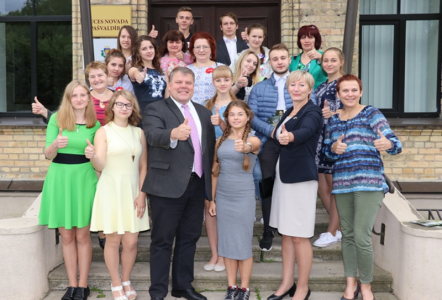 Projekta aktivitāte Auces novadā
