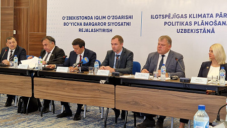  Projekta par ilgtspējīgu politikas plānošanu klimata pārmaiņās Uzbekistānā atklāšanas konference
