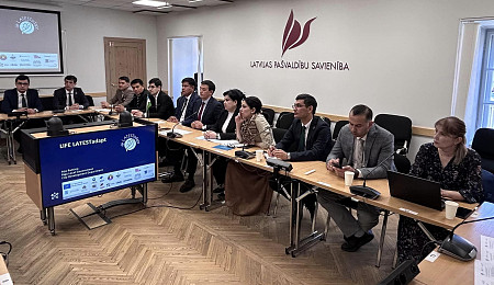 Latvijā mācību vizītē viesojas Uzbekistānas pārstāvju delegācija
