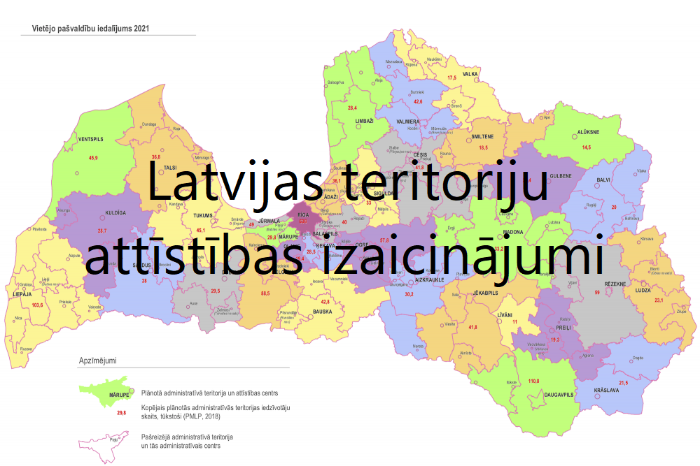 Noslēguma konferencei "Latvijas teritoriju attīstības izaicinājumi" pieejama tiešraide
