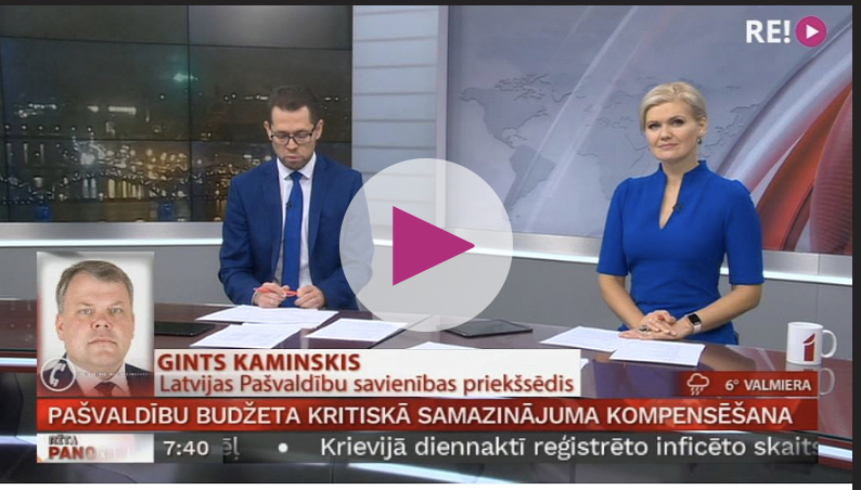 VIDEO: G. Kaminskis par pašvaldību budžetu un iespējamiem risinājumiem