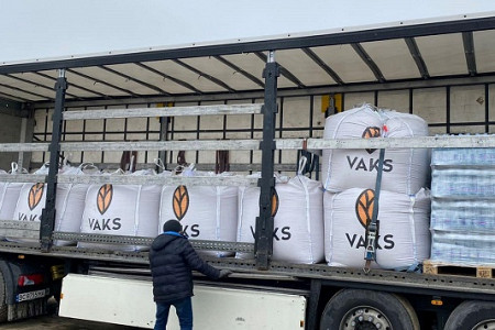 Smiltenes novads Ukrainai nosūtījis graudaugu sēklu kravu