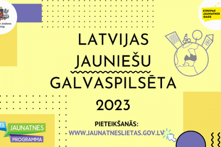 IZM aicina pieteikties konkursā “Latvijas Jauniešu galvaspilsēta”