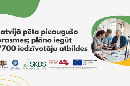 Latvijā pētīs pieaugušo prasmes; plāno iegūt 7700 iedzīvotāju atbildes