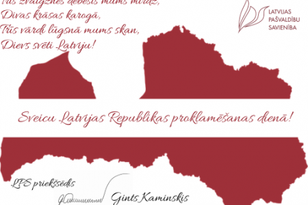 LPS sveic Latvijas Republikas proklamēšanas gadadienā!