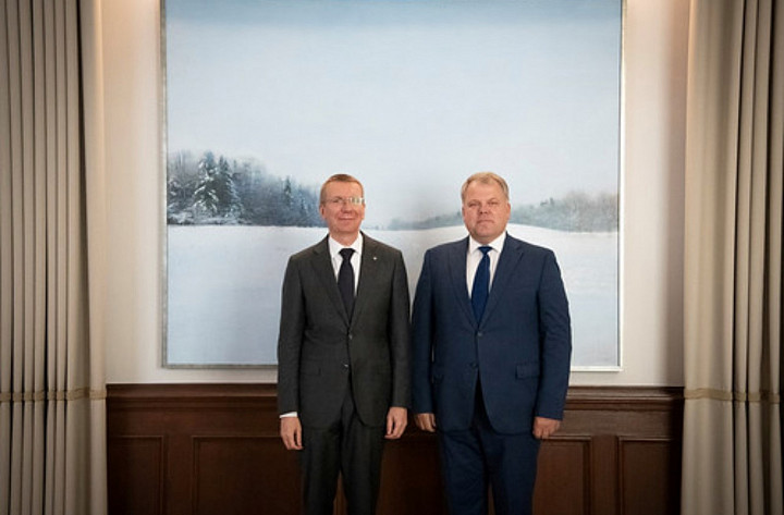 The President of Latvia confirms his readiness to visit every local government in country