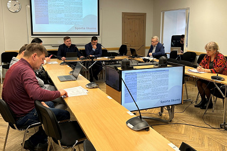 LPS Sporta jautājumu apakškomitejā diskutē par Sporta likuma izstrādi, Jaunatnes Olimpiādi un VK revīziju