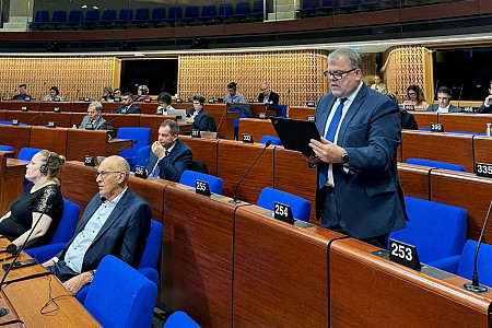 In Strasbourg approves the Monitoring report on the situation in local democracy in Latvia