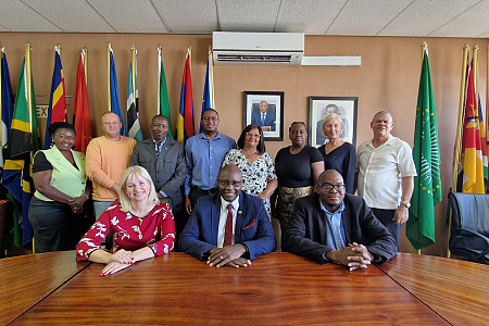 Latvian Association of Local and Regional Governments sharing best practice in Namibia