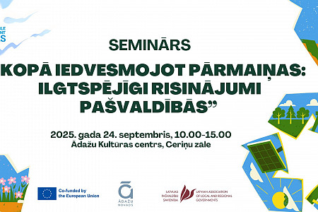 LALRG organizing international seminar “Inspiring Change Together: Sustainable Solutions in Municipalities."