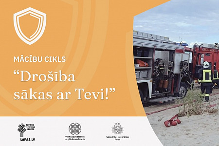 Aicina pašvaldības pieteikties mācībām "Drošība sākas ar Tevi!"