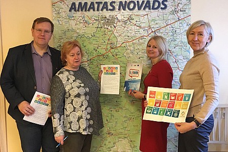LADDER projekta aktivitāte Amatas novadā