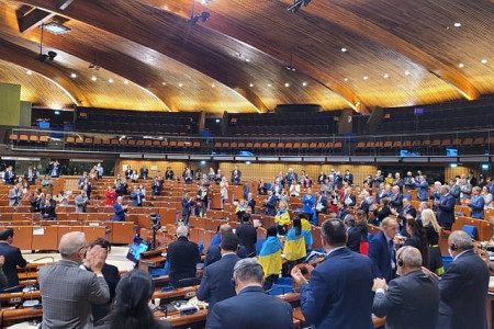 LPS priekšsēdis CLRAE kongresā uzsver Latvijas pašvaldību atbalstu Ukrainai